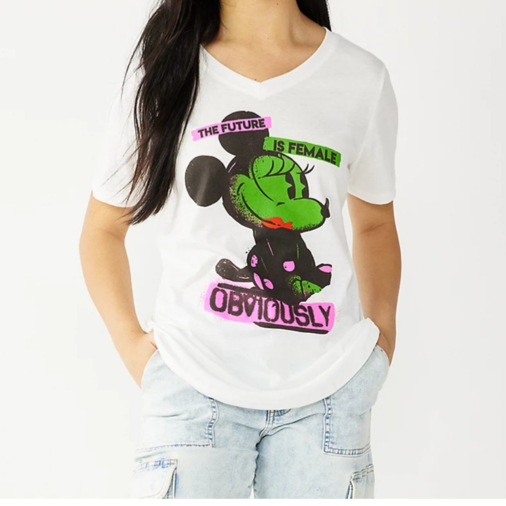 Minnie Mouse - Future is Female Tee